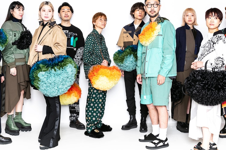 sacai が LVMH プライズ2020 優勝者の1人 TOMO KOIZUMI とのコラボアイテムを発売