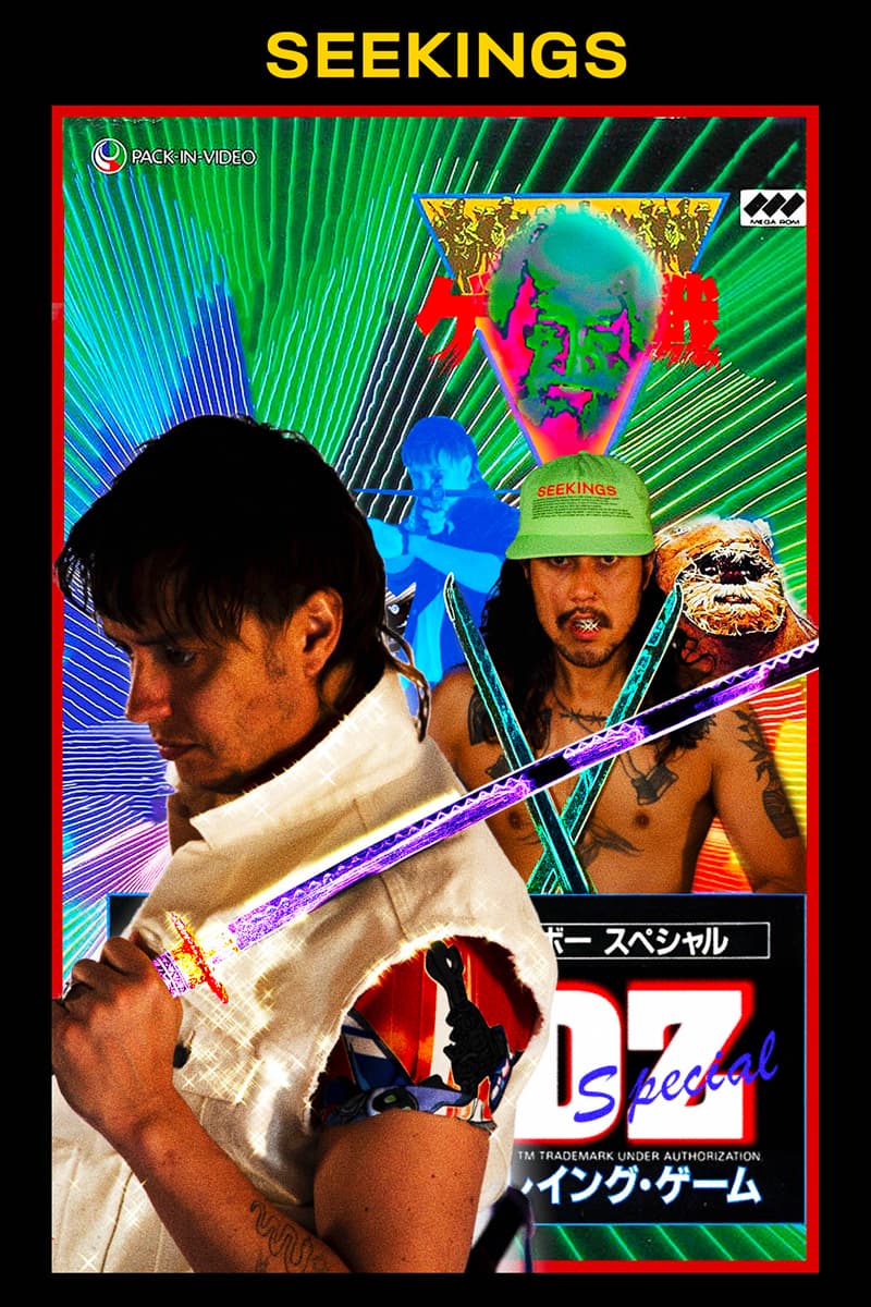 イージーの元アートディレクターによるシーキングスがローンチ カニエ SEEKINGS Spring Summer 2021 lookbook menswear streetwear Julian Casablancas t shirts hoodies jeans denim kanye west yeezy team designer info