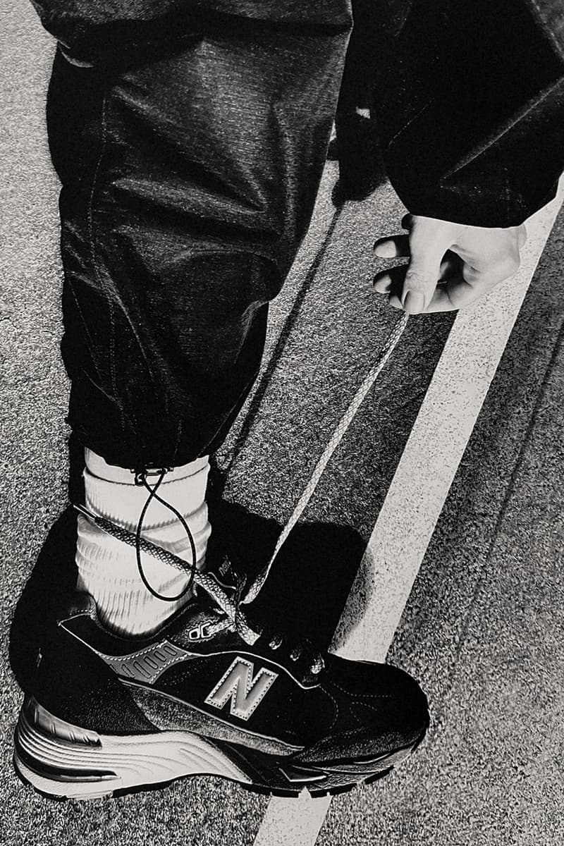 スラムジャムのソロプロジェクト (Un)corporate Uniforms  から New Balance とのコラボ 991 が登場 Slam Jam x New Balance 991 Collaboration (Un)corporate Uniforms Project "Unfinished 990v3" Flimby Shap Cumbria UK Collab Collection Anorak Track Pant Release Information Drop Date Limited Edition First Look Closer Rare