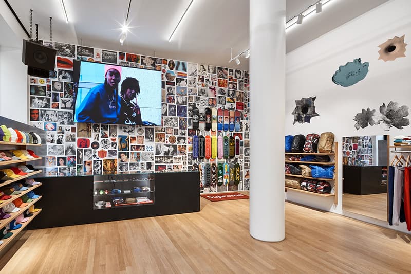 イタリア初上陸となるシュプリーム ミランがストア内部を公開 supreme milan store photos hours opening info address