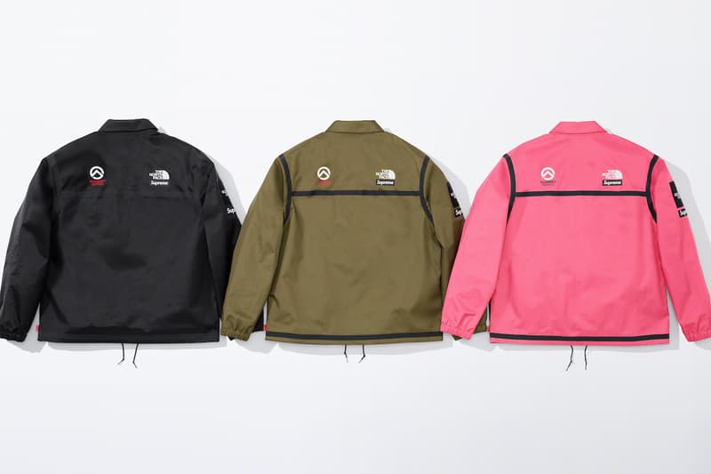 シュプリーム x ノースフェイス Supreme x THE NORTH FACE から2021年春シーズンのコラボピースがリリース