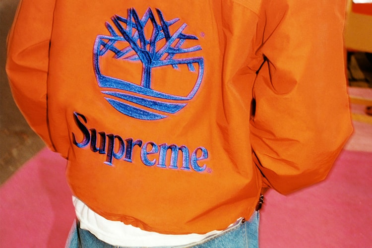Supreme x Timberland から1990年代のヴァイブス漂うアパレルコレクションが発売