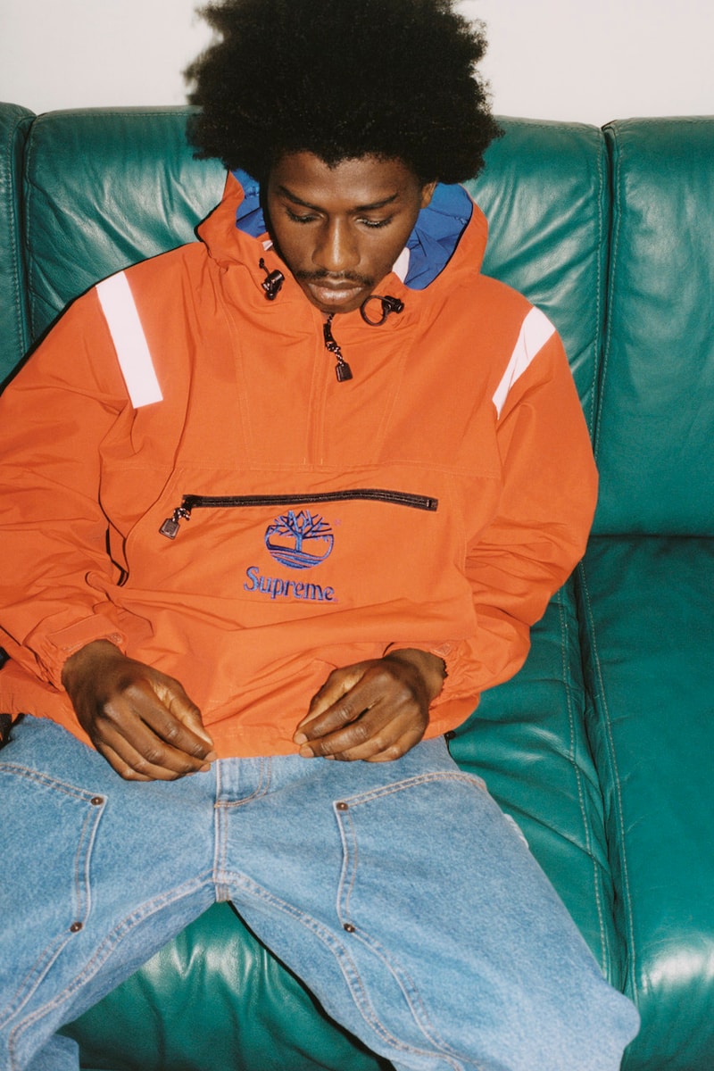 シュプリーム x ティンバーランド Supreme x Timberland から1990年代のヴァイブス漂うアパレルコレクションが発売 