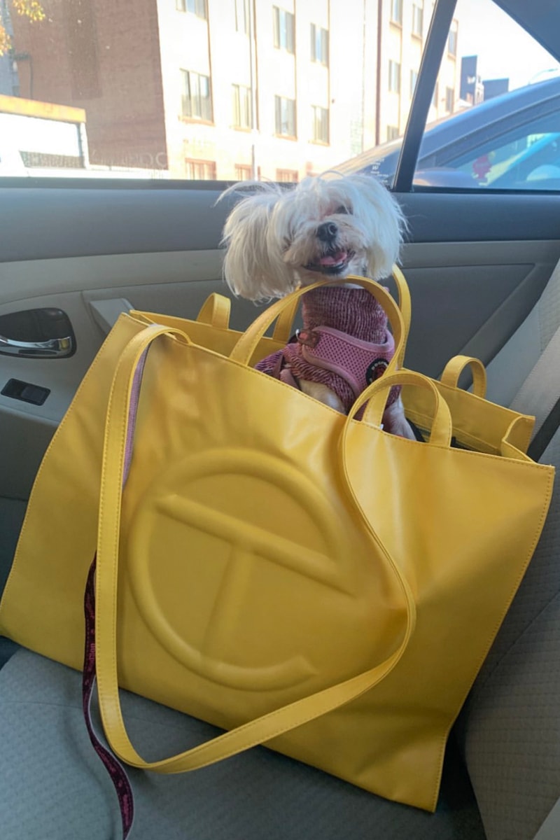 テルファー Telfar Yellow Shopping Bag How to Buy in the UK EU Europe Clemens Big Small Medium Belt Cap Hat A$AP Ferg Co Sign Release Information Security Program Restock Limited Edition