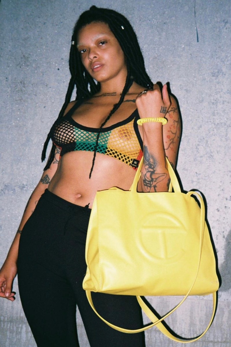 テルファー Telfar Yellow Shopping Bag How to Buy in the UK EU Europe Clemens Big Small Medium Belt Cap Hat A$AP Ferg Co Sign Release Information Security Program Restock Limited Edition