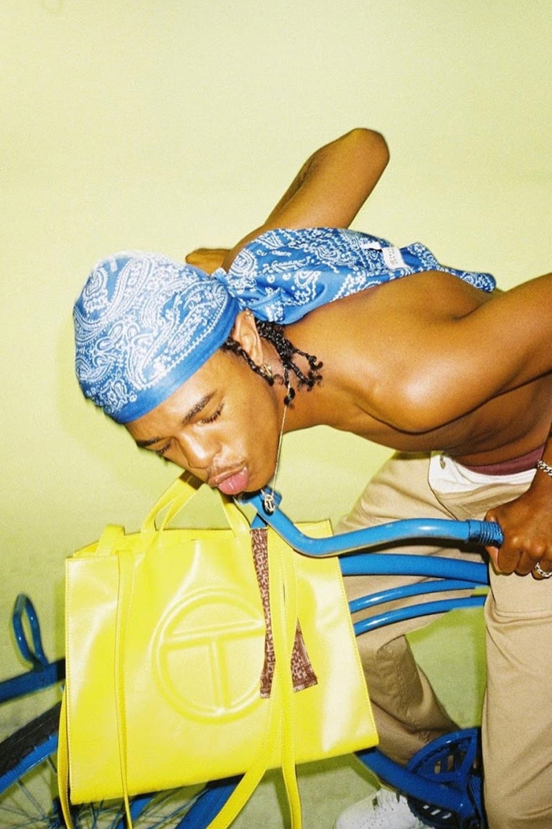 テルファー Telfar Yellow Shopping Bag How to Buy in the UK EU Europe Clemens Big Small Medium Belt Cap Hat A$AP Ferg Co Sign Release Information Security Program Restock Limited Edition