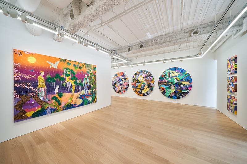 現代アーティスト 松山智一が日本では3年ぶりとなる個展 “Boom Bye Bye Pain” を開催