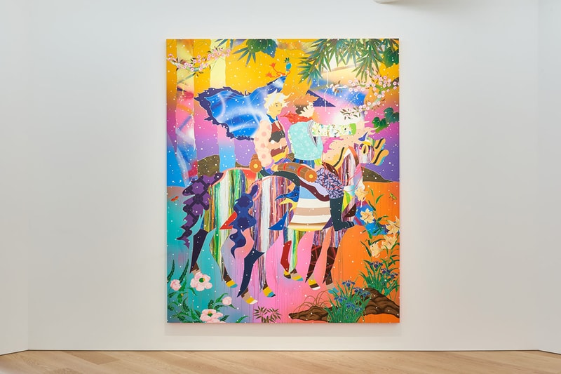 現代アーティスト 松山智一が日本では3年ぶりとなる個展 “Boom Bye Bye Pain” を開催 