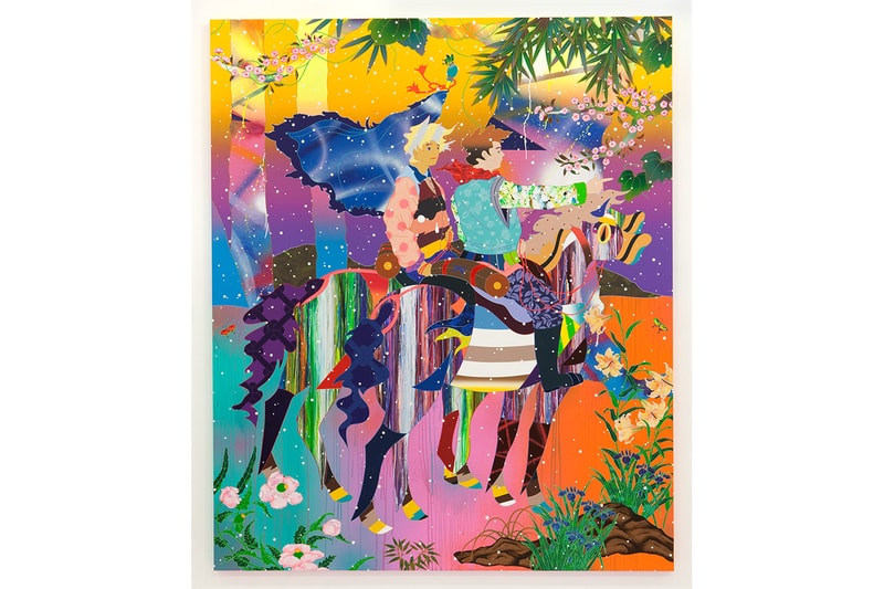現代アーティスト 松山智一が日本では3年ぶりとなる個展 “Boom Bye Bye Pain” を開催 