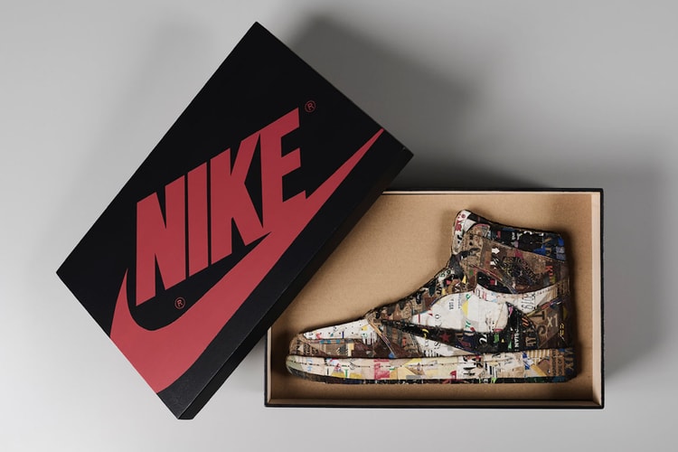 ダンボールアーティスト 儀間朝龍 による名作スニーカーをモチーフとした2作品の共同オーナー権が販売開始