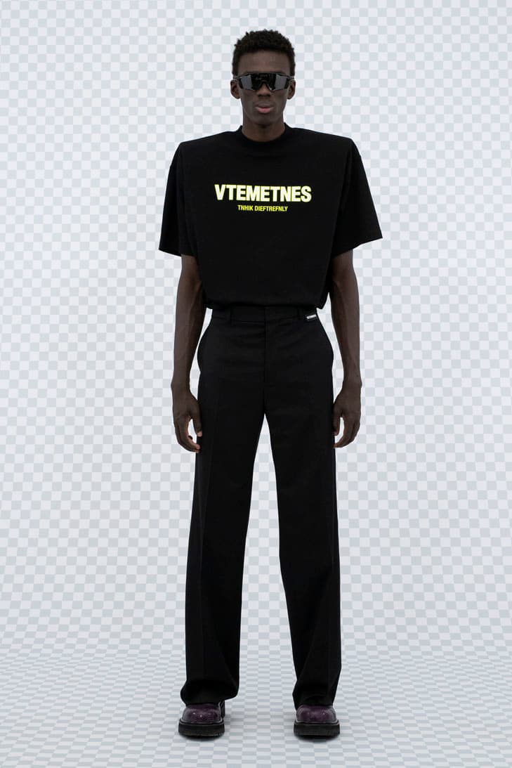 ヴェトモン2022年春夏コレクション Vetements spring summer 2022 collection lookbooks