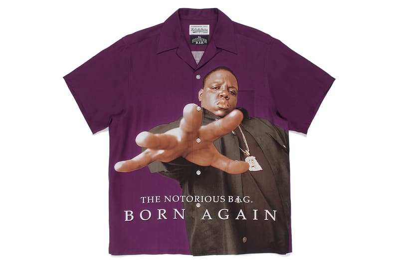 ワコ マリアがザ・ノトーリアス・B.I.G.をフィーチャーしたコラボアイテムを発表 WACKO MARIA The Notorious B.I.G. collab item release info