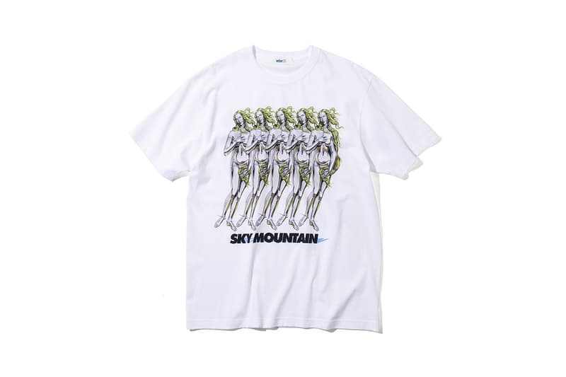 ノマドな古着屋 weber が NANZUKA の移転オープンを記念したコラボTシャツを発売 空山基と中村哲也