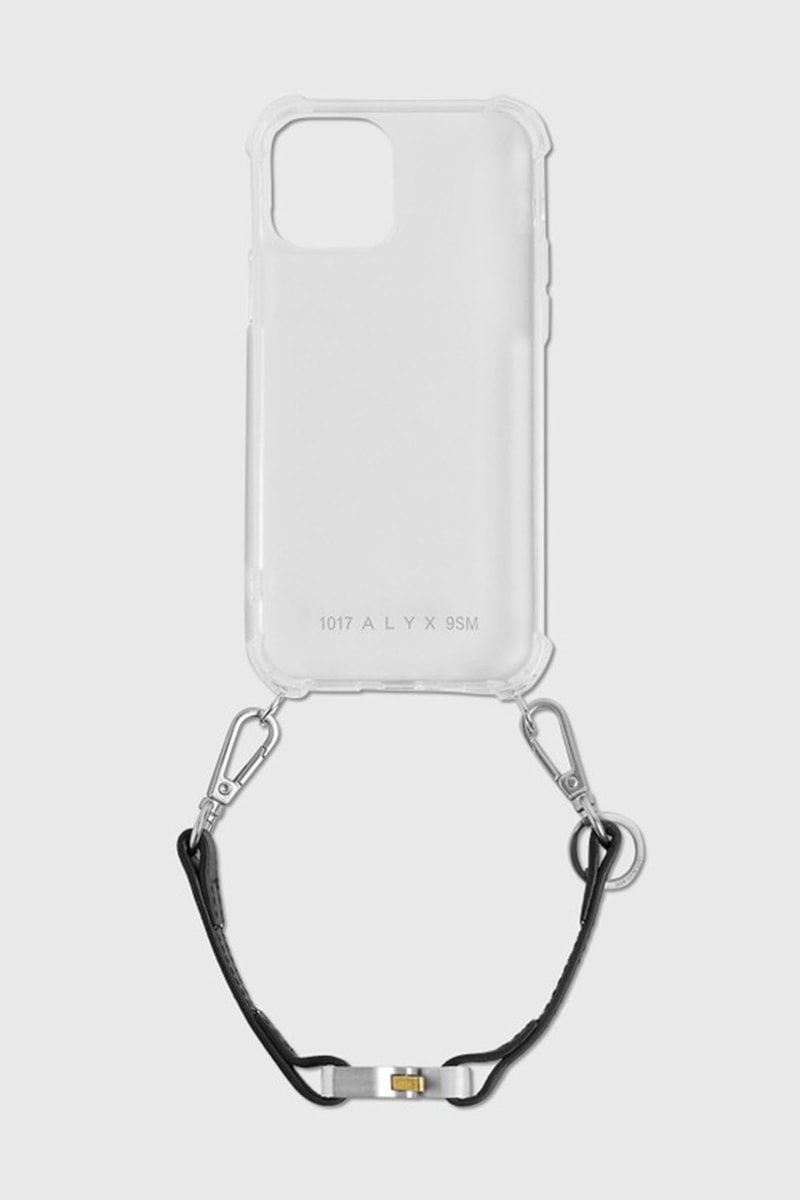 テンセブンティーン アリクス ナインエスエムからローラーコースターバックルを備えた iPhone ケースが登場 1017 ALYX 9SM iPHONE CASE 12 WITH LEATHER IPHONE BRACELET + BUCKLE HBX release info