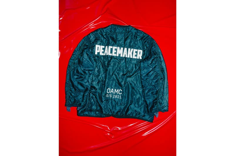 オーエーエムシーがヴィンテージのライナージャケットを加工した1点物のアイテムをリリース OAMC DOT Peacemaker Liner spring summer 2021 new release info