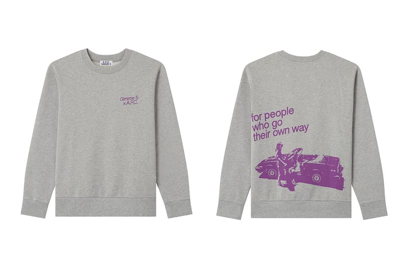 A.P.C. がコラボ企画 “INTERACTION” 第11弾に GIMME FIVE を招聘