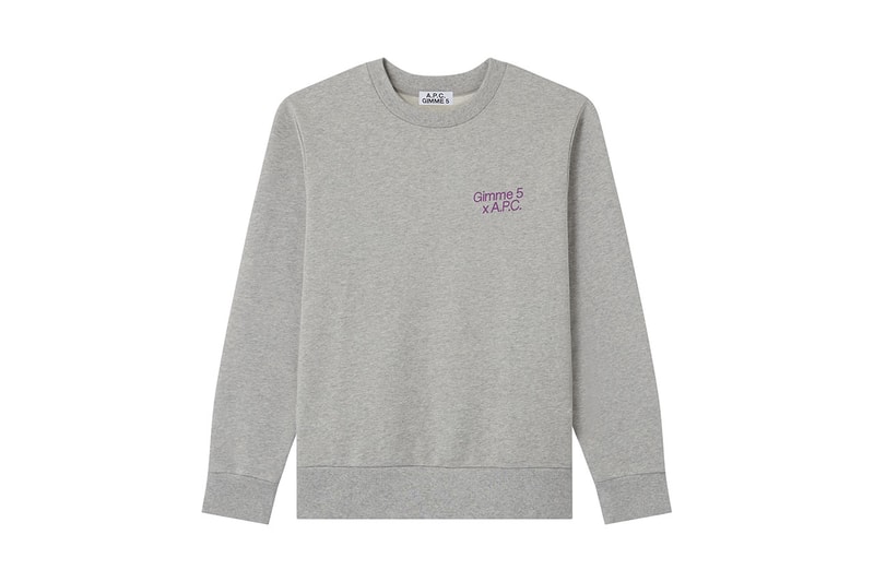 アー・ペー・セーがコラボ企画 “インタラクション” 第11弾に ギミーファイブを招聘 A.P.C. x GIMME FIVE INTERACTION #11 collab release info 