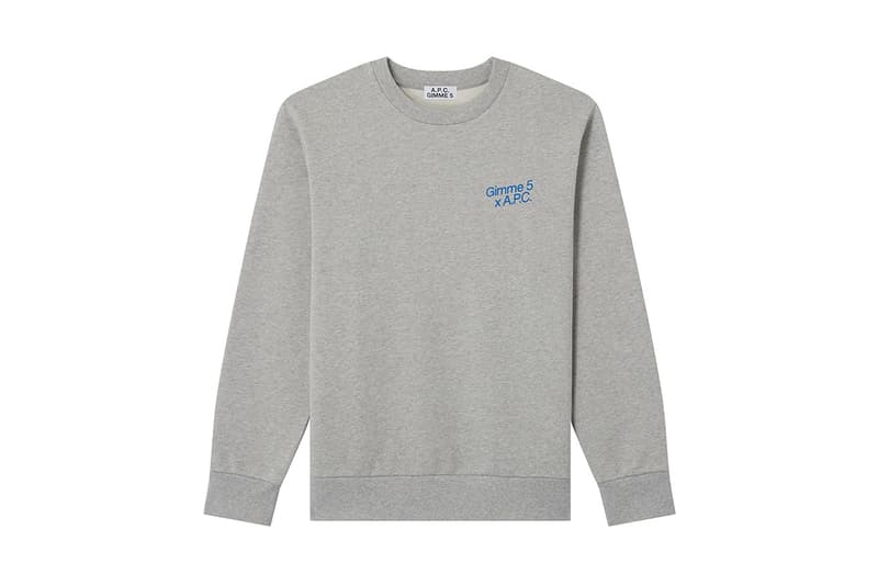 アー・ペー・セーがコラボ企画 “インタラクション” 第11弾に ギミーファイブを招聘 A.P.C. x GIMME FIVE INTERACTION #11 collab release info 