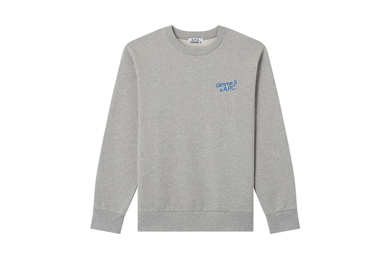 アー・ペー・セーがコラボ企画 “インタラクション” 第11弾に ギミーファイブを招聘 A.P.C. x GIMME FIVE INTERACTION #11 collab release info 
