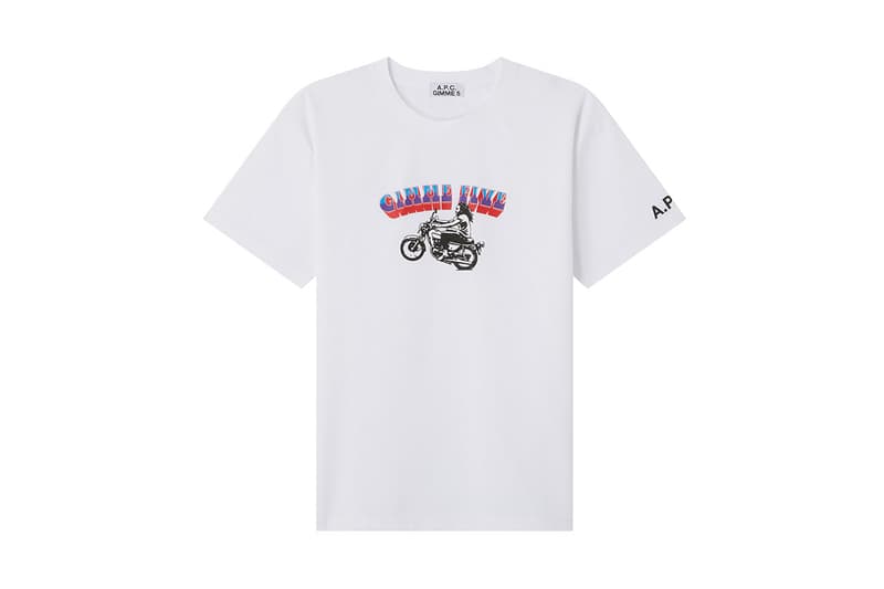 アー・ペー・セーがコラボ企画 “インタラクション” 第11弾に ギミーファイブを招聘 A.P.C. x GIMME FIVE INTERACTION #11 collab release info 