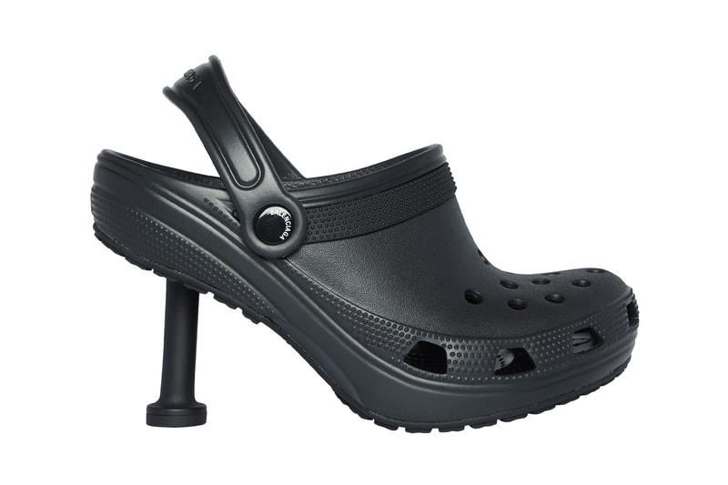 バレンシアガ クロックス Balenciaga Crocs Stiletto Clogs Spring 2022 Collaboration Full Look Release Info Date Buy Price Clones