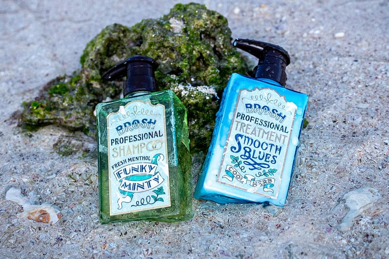 ポマードブランド BROSH が初の男性向けシャンプー & トリートメントを発売