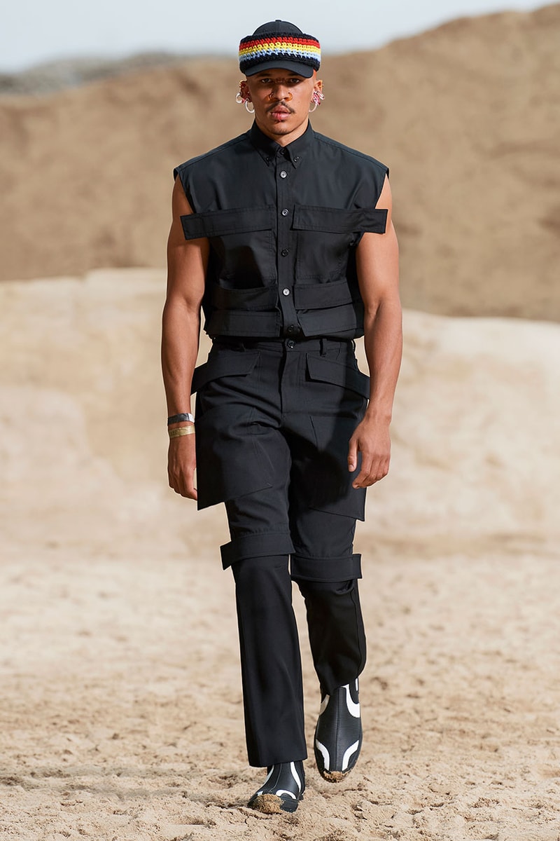 バーバリー Burberry’s Spring/Summer 2022 Menswear Collection Celebrates Freedom and Fluidity Riccardo Tisci