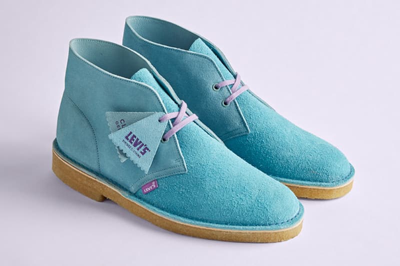 クラークスがリーバイスとのコラボフットウェアを発売 Clarks Originals が Levi’s® Vintage Clothing とのコラボフットウェアを発売
