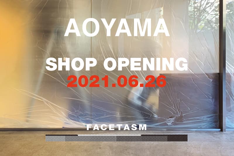 ファセッタズムが本店を青山にオープン facetasm aoyama store open info