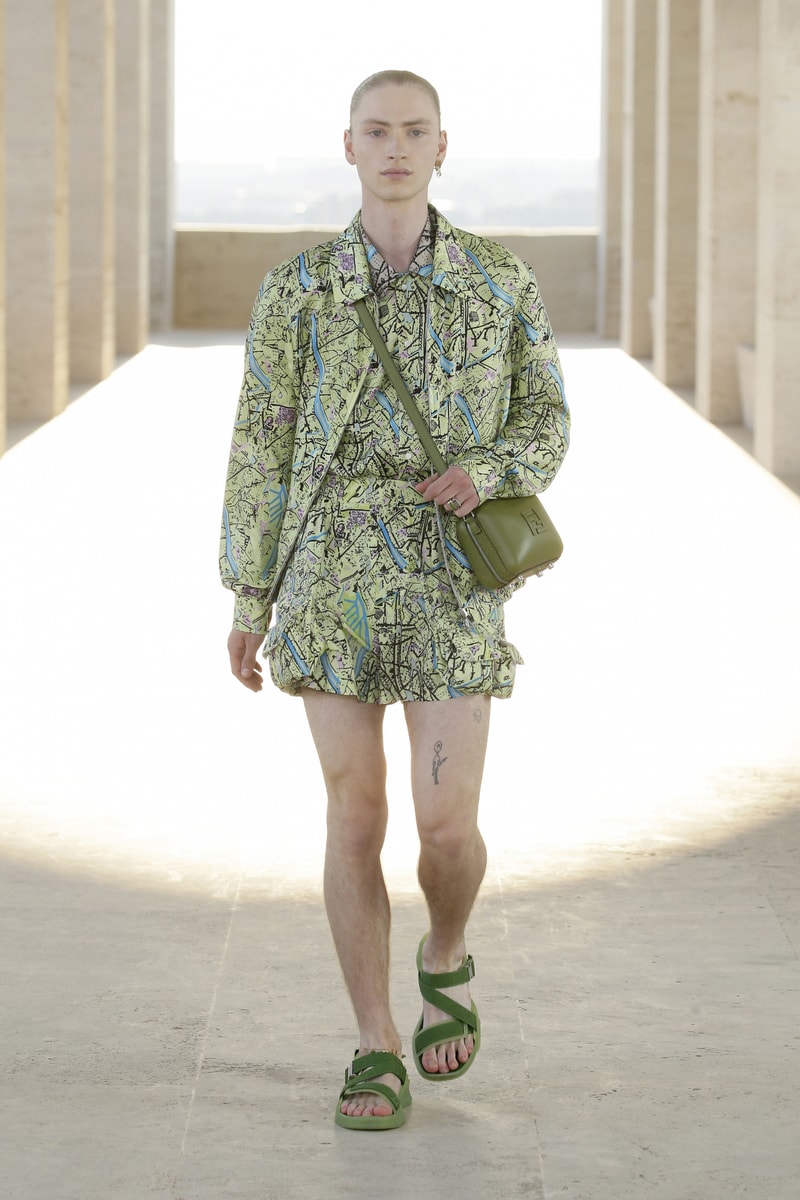 フェンディ 2022年春夏メンズコレクション Fendi Debuts a Day-To-Night Men's Spring 2022 Collection Silvia Venturini Fendi fashion short film 