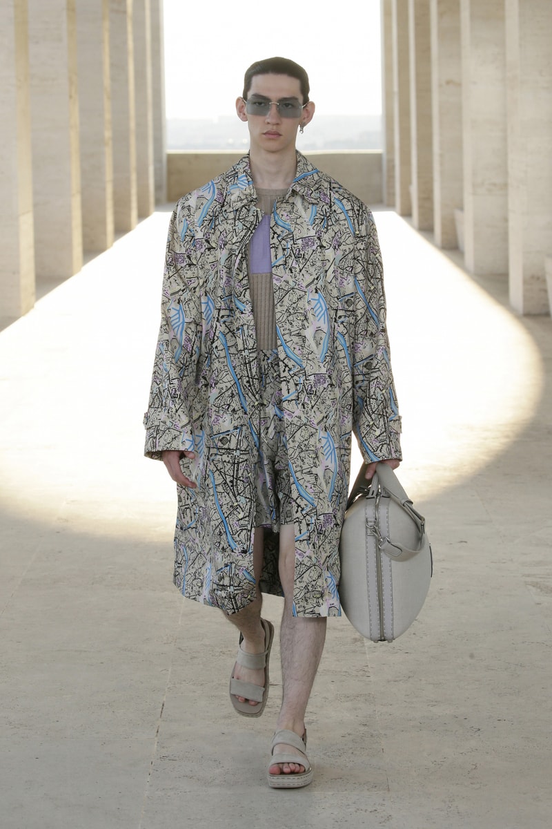 フェンディ 2022年春夏メンズコレクション Fendi Debuts a Day-To-Night Men's Spring 2022 Collection Silvia Venturini Fendi fashion short film 