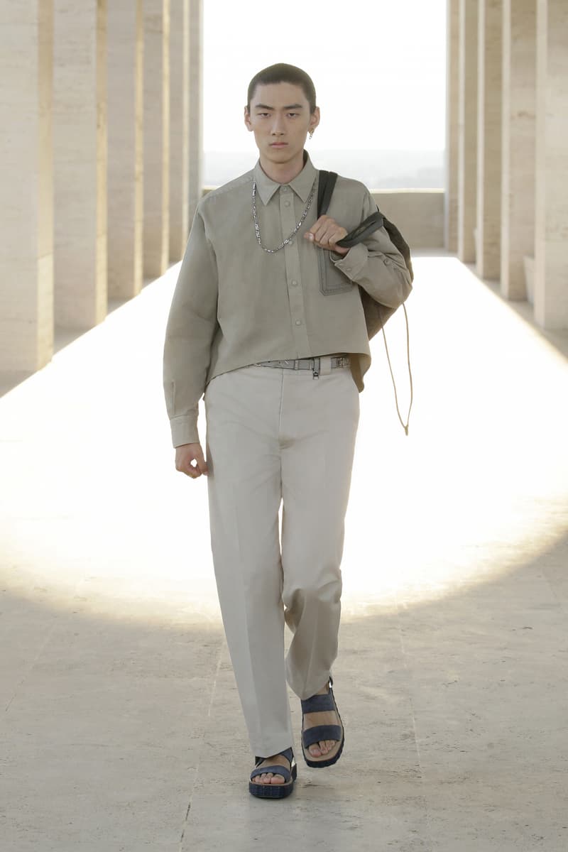 フェンディ 2022年春夏メンズコレクション Fendi Debuts a Day-To-Night Men's Spring 2022 Collection Silvia Venturini Fendi fashion short film 