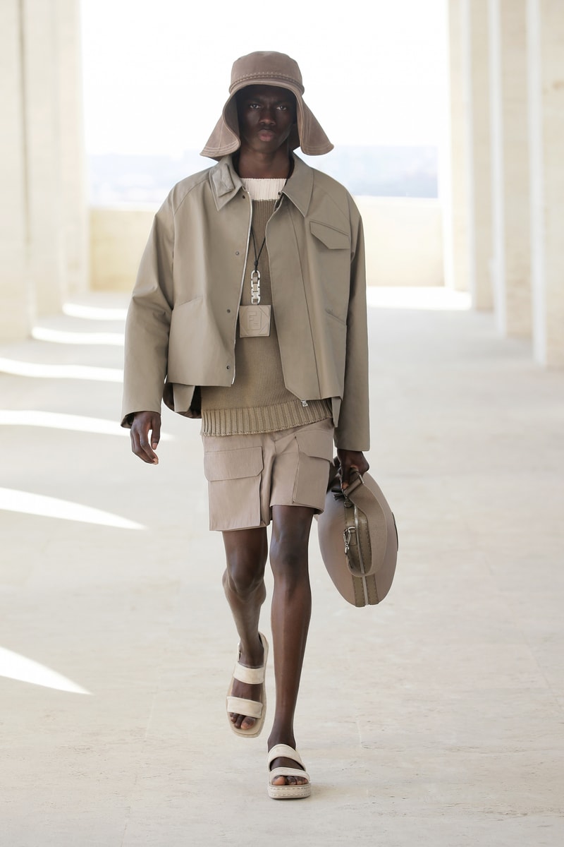 フェンディ 2022年春夏メンズコレクション Fendi Debuts a Day-To-Night Men's Spring 2022 Collection Silvia Venturini Fendi fashion short film 