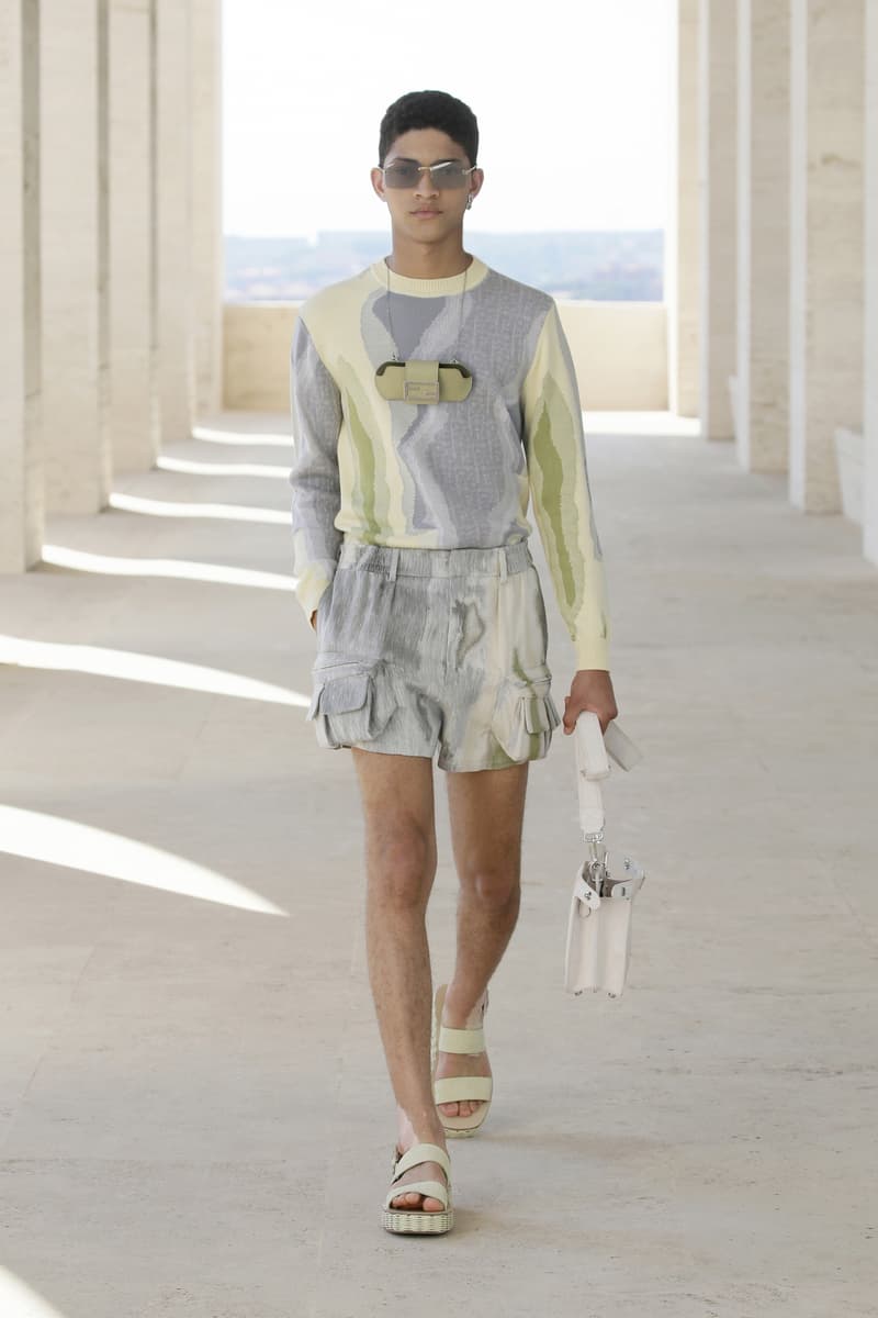 フェンディ 2022年春夏メンズコレクション Fendi Debuts a Day-To-Night Men's Spring 2022 Collection Silvia Venturini Fendi fashion short film 