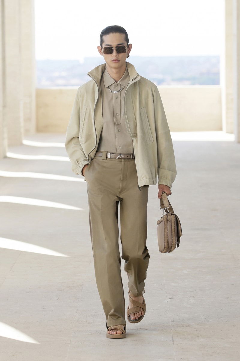 フェンディ 2022年春夏メンズコレクション Fendi Debuts a Day-To-Night Men's Spring 2022 Collection Silvia Venturini Fendi fashion short film 