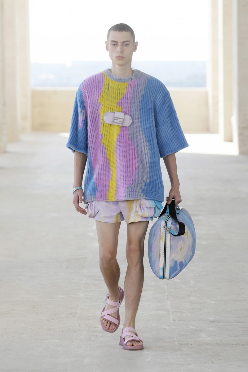 フェンディ 2022年春夏メンズコレクション Fendi Debuts a Day-To-Night Men's Spring 2022 Collection Silvia Venturini Fendi fashion short film 