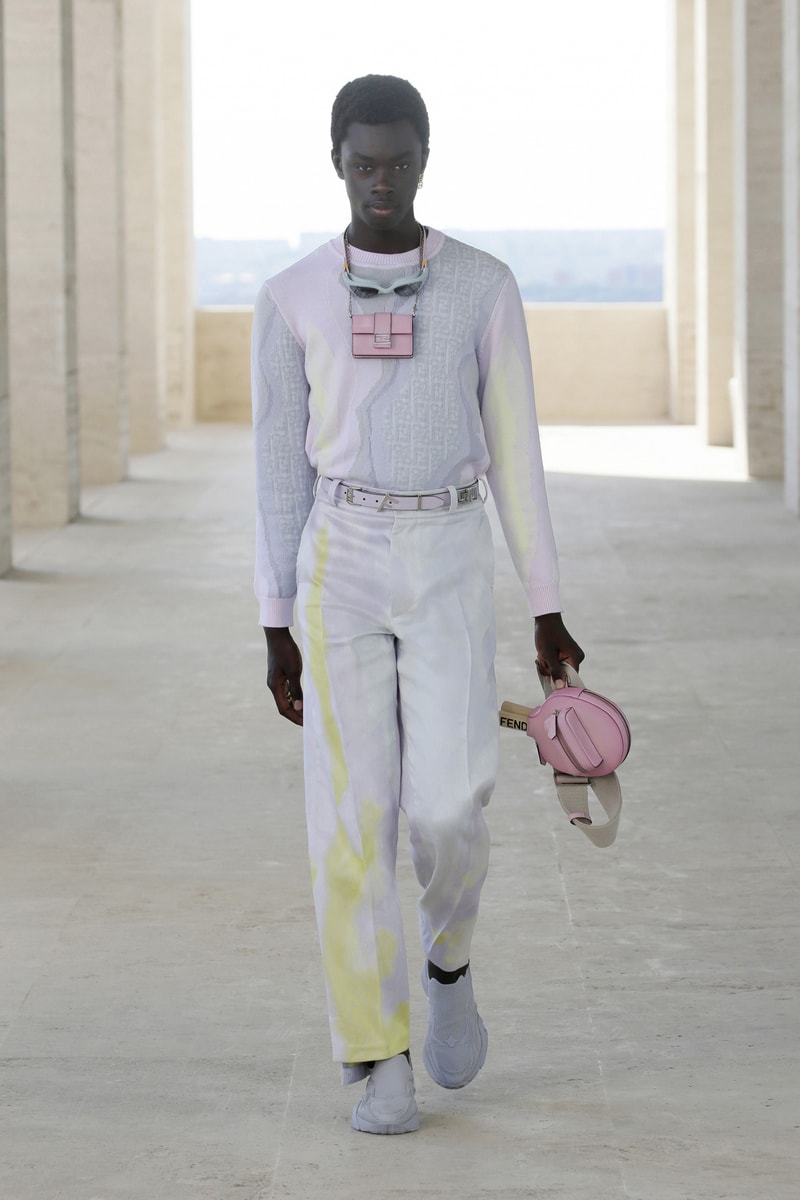 フェンディ 2022年春夏メンズコレクション Fendi Debuts a Day-To-Night Men's Spring 2022 Collection Silvia Venturini Fendi fashion short film 