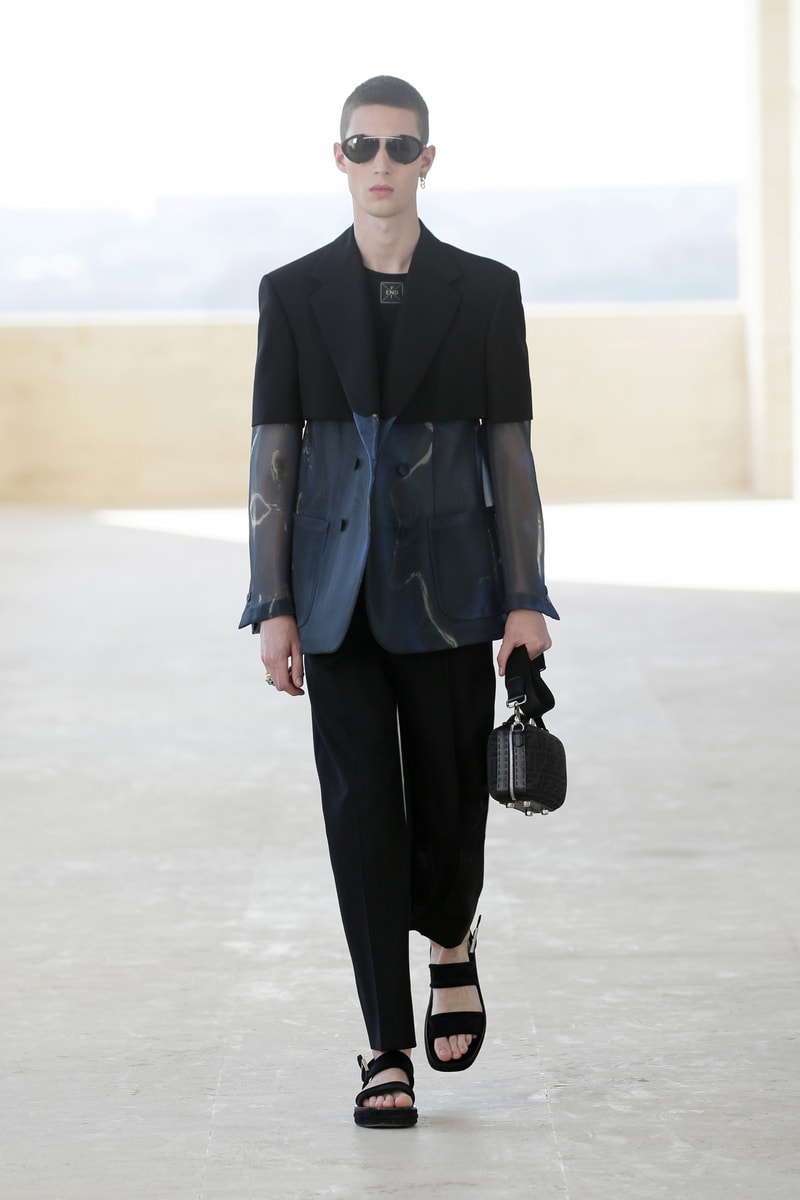 フェンディ 2022年春夏メンズコレクション Fendi Debuts a Day-To-Night Men's Spring 2022 Collection Silvia Venturini Fendi fashion short film 