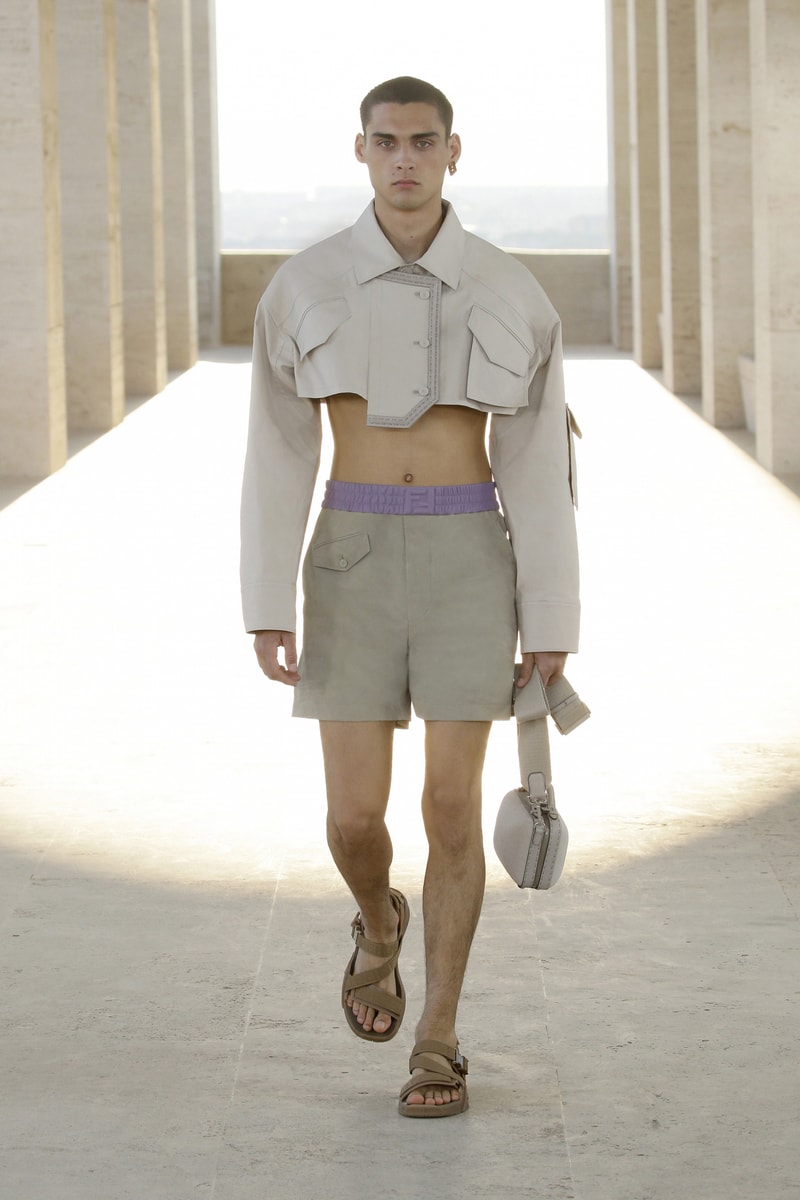 フェンディ 2022年春夏メンズコレクション Fendi Debuts a Day-To-Night Men's Spring 2022 Collection Silvia Venturini Fendi fashion short film 