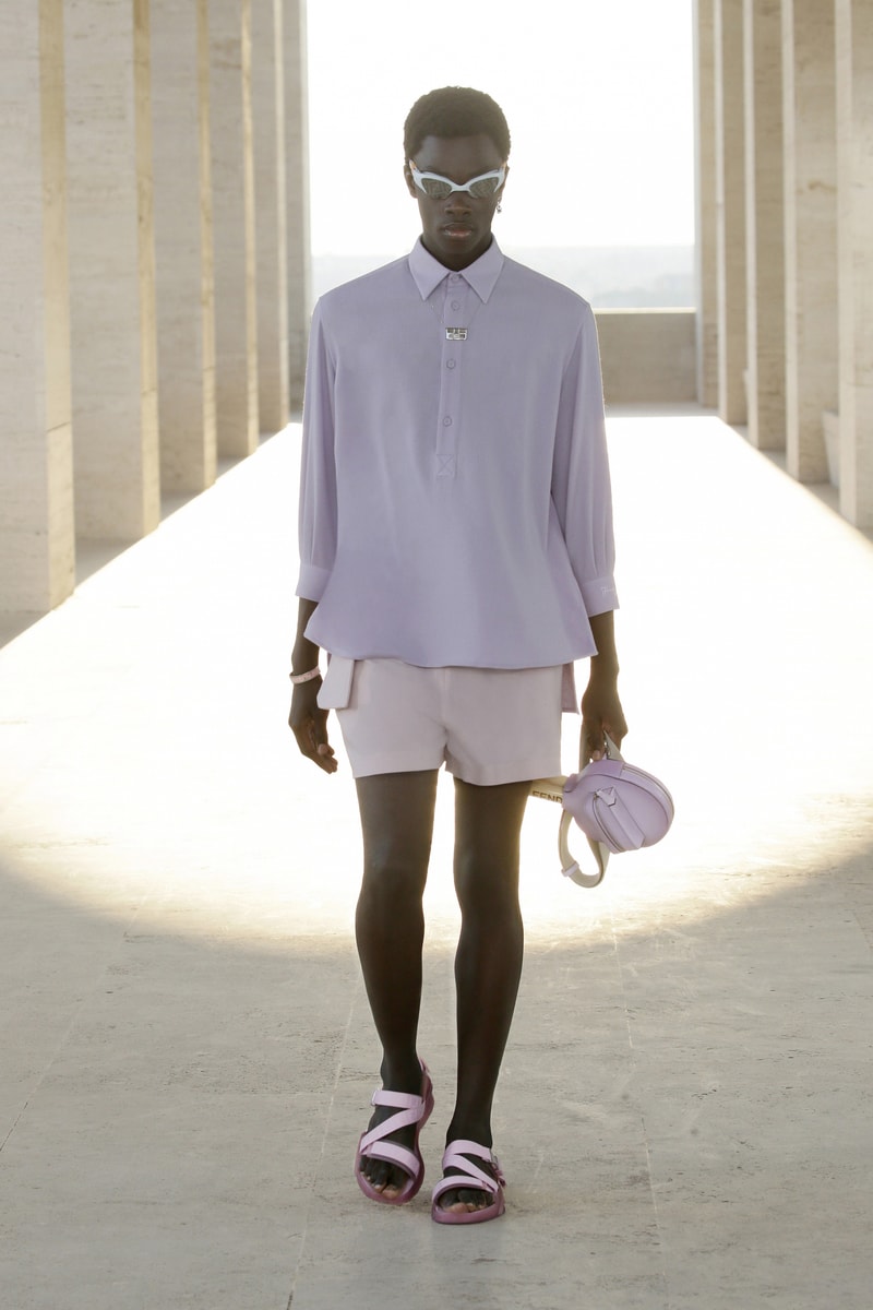 フェンディ 2022年春夏メンズコレクション Fendi Debuts a Day-To-Night Men's Spring 2022 Collection Silvia Venturini Fendi fashion short film 