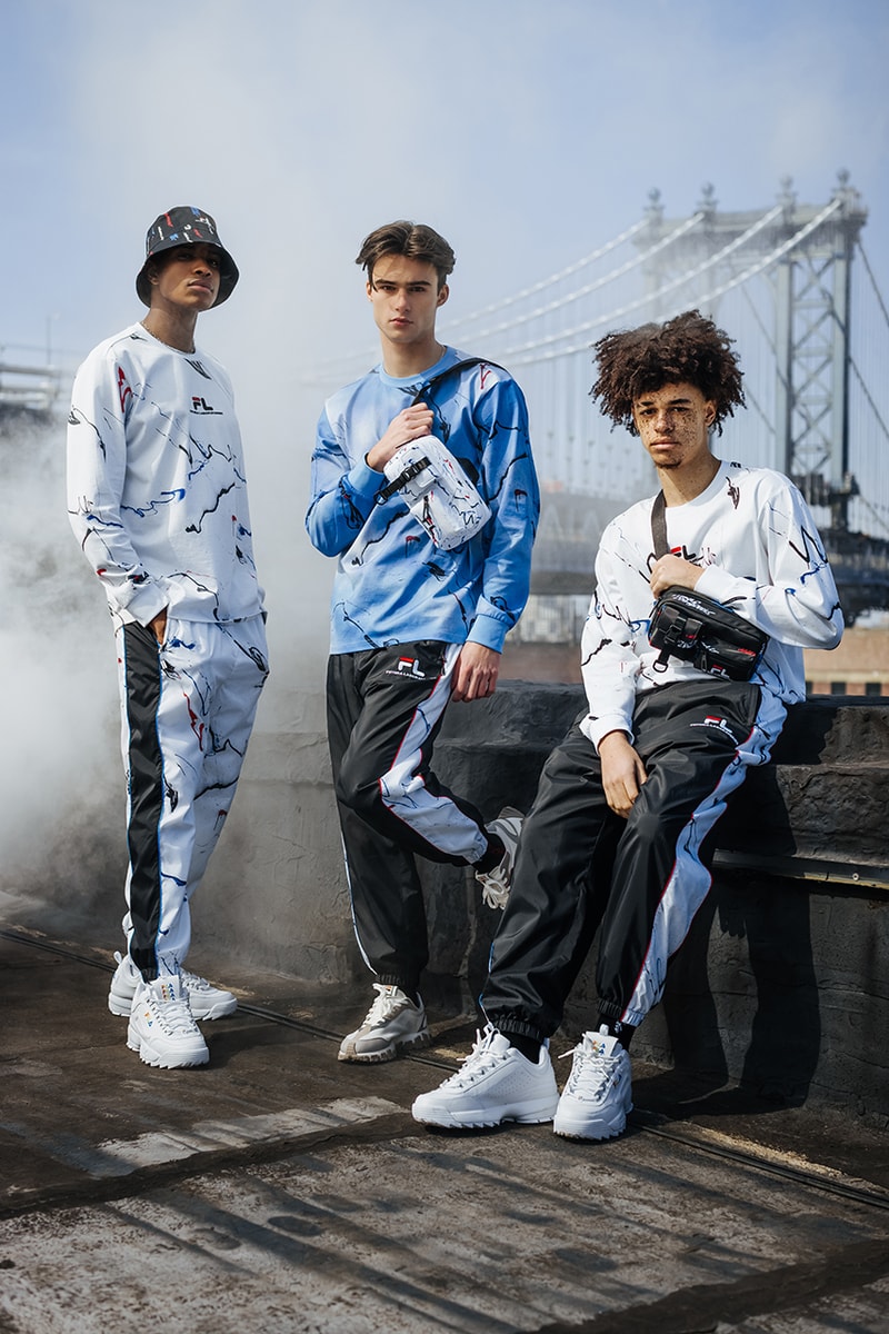 フィラ フューチュラ ラボラトリーズ fila fusion footwear sportswear futura laboratories clothing streetwear art street art graffiti 