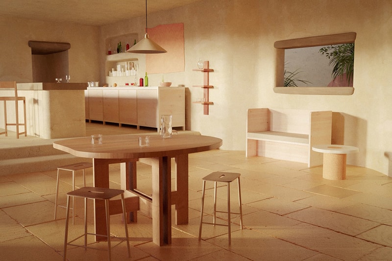 フラマ ローベルジュ FRAMA L’Auberge Digital Design Hotel Room Escape Copenhagen Based Furniture Homeware Label Conceptual Futuristic Dystopian 
