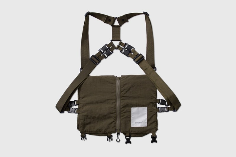 台湾発の気鋭セレクトショップが手掛ける GOOPiMADE からユーティリティベストが到着 Taiwan GOOPi.co. GOOPiMADE utility g-mask bag hbx release info