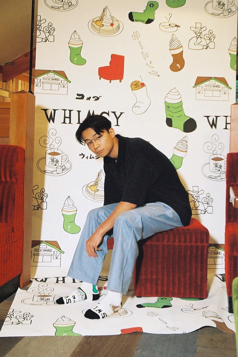 ウィムジーソックス ビームスT 珈琲所コメダ珈琲店 x WHIMSY SOCKS のポップアップストアが BEAMS T HARAJUKU で開催