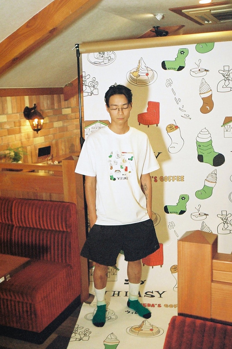 ウィムジーソックス ビームスT 珈琲所コメダ珈琲店 x WHIMSY SOCKS のポップアップストアが BEAMS T HARAJUKU で開催