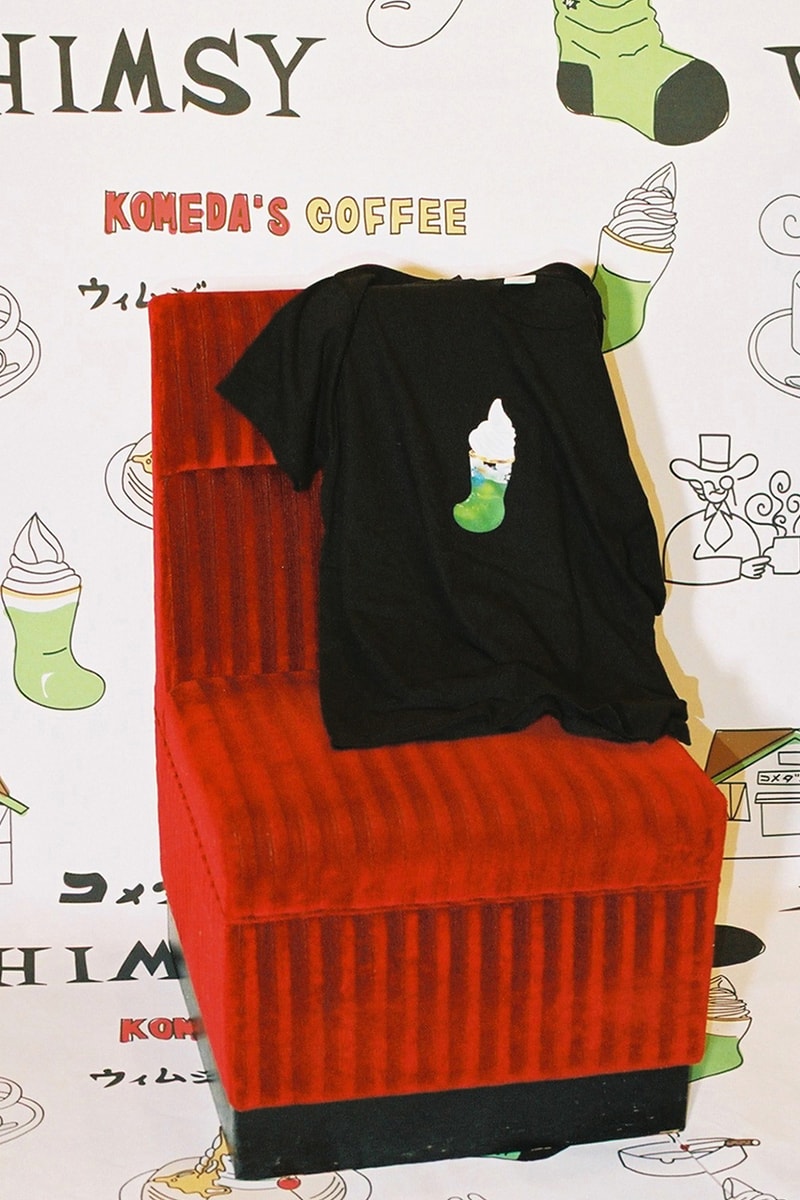 ウィムジーソックス ビームスT 珈琲所コメダ珈琲店 x WHIMSY SOCKS のポップアップストアが BEAMS T HARAJUKU で開催