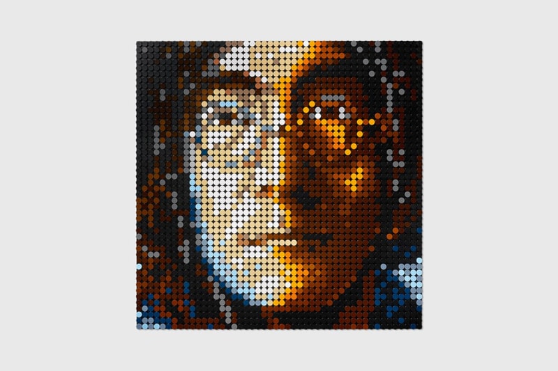 レゴからザ・ビートルズ の4人のポートレートを忠実に再現できるアートピースが登場 LEGO® Art The Beatles White Album Portrait piece HBX release info John Lennon Paul McCartney George Harrison Ringo Starr