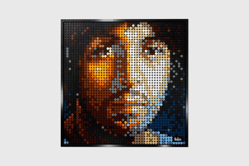 レゴからザ・ビートルズ の4人のポートレートを忠実に再現できるアートピースが登場 LEGO® Art The Beatles White Album Portrait piece HBX release info John Lennon Paul McCartney George Harrison Ringo Starr