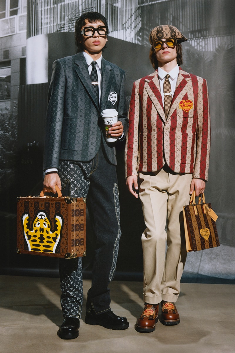 ヴァージル・アブロー ルイ・ヴィトンがニゴー louis vuitton lv2 lv squared trainer virgil abloh nigo pre spring 2022 release information first look details