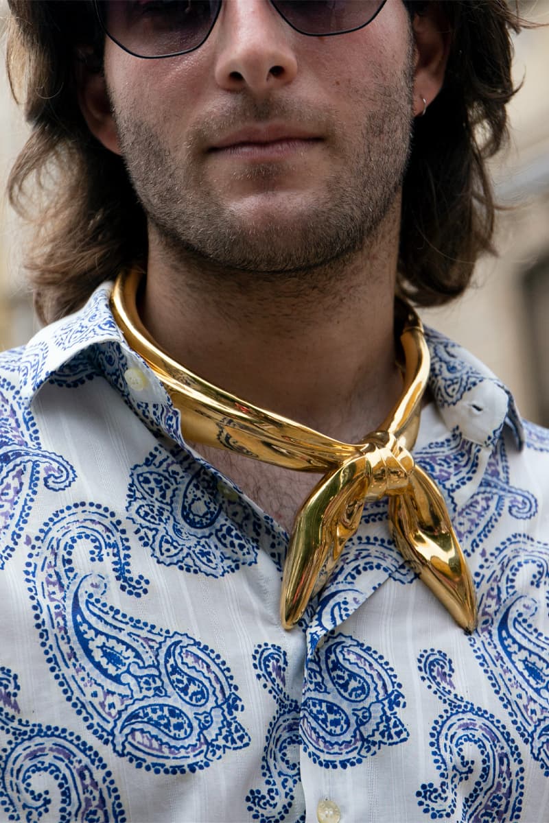 ストリートスタイル：22年春夏ミラノ・ファッションウィーク Milan Fashion Week SS22 Street Style Delivers Elegance in Bold Patterns and Casual Silhouettes MFW dolce & gabbana giorgio armani prada etro